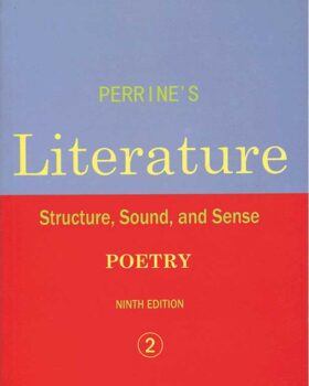 کتاب Perrines Literature Structure Sound & Sense Poetry 2 Ninth Edition