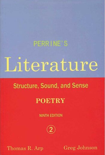 Perrines Literature Structure Sound & Sense Poetry 2